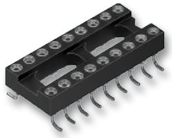 FISCHER ELEKTRONIK,DIL 16 SMD M,SOCKET, SMD, DIL-16 FISCHER ELEKTRONIKDIL 16 SMD M