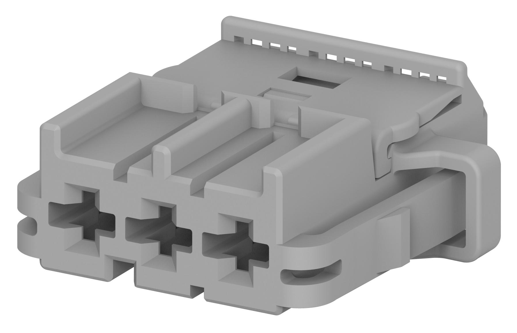 2 968976 9 Te Connectivity Automotive Connector Housing Grey