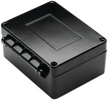 BUD INDUSTRIES,AN-2900,ENCLOSURE, BOX, ALUMINIUM, BLACK BUD INDUSTRIESAN-2900
