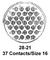 AMPHENOL INDUSTRIAL MS3106A28-21PZ