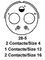 AMPHENOL INDUSTRIAL MS3106E28-5S