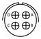 ITT CANNON CA3100E14S-2SB05-13