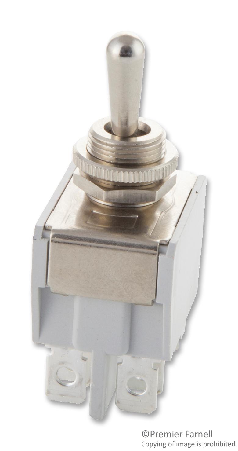 646H/2 Apem Toggle Switch, OnOn, DPDT