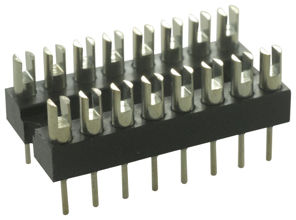 D621601 Harwin IC & Component Socket, 16 Contacts, DIP Socket