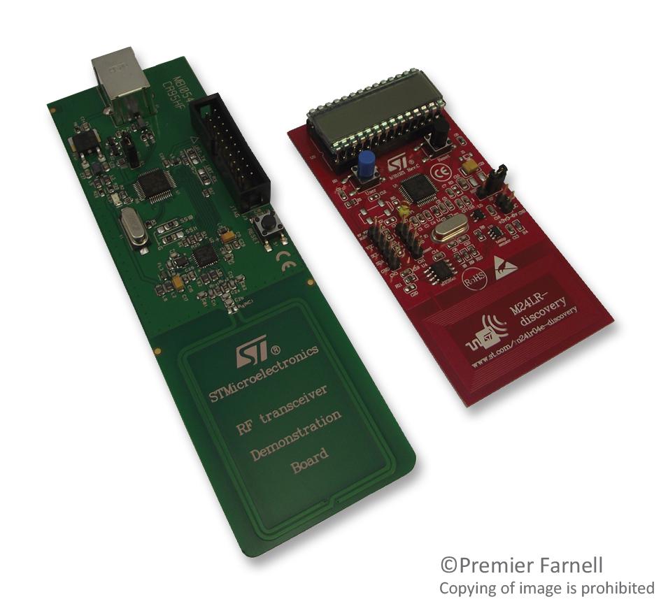 M24LRDISCOVERY Stmicroelectronics Evaluation Board, Transceiver Board, RFID Reader