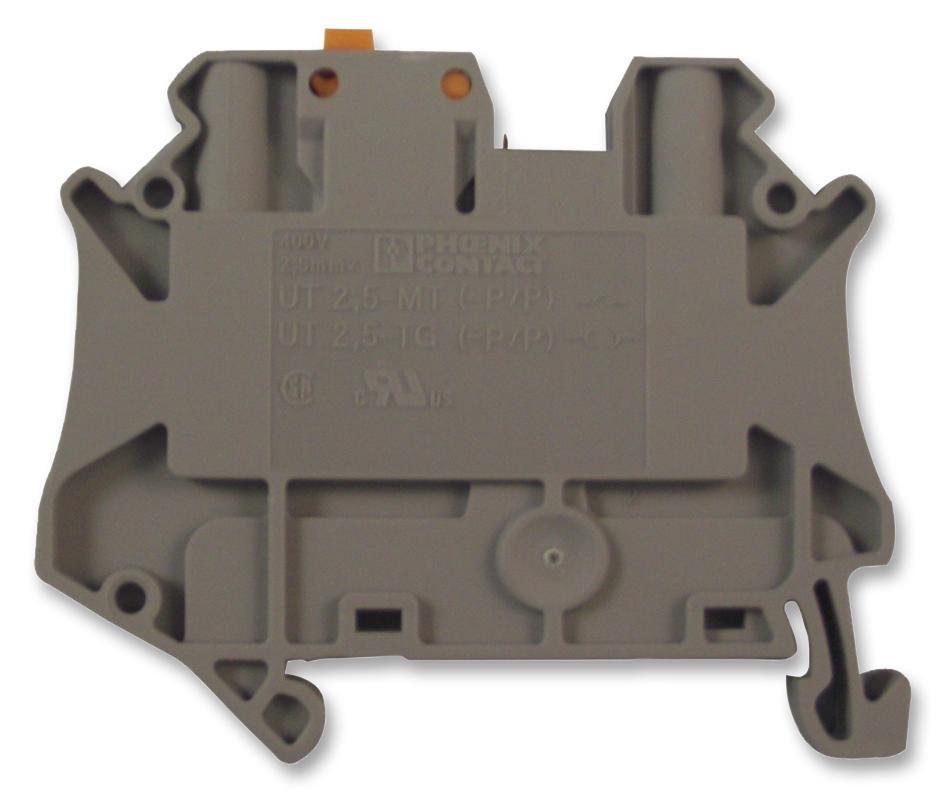 3046362 PHOENIX CONTACT, DIN Rail Mount Terminal Block, 2 Ways, 26