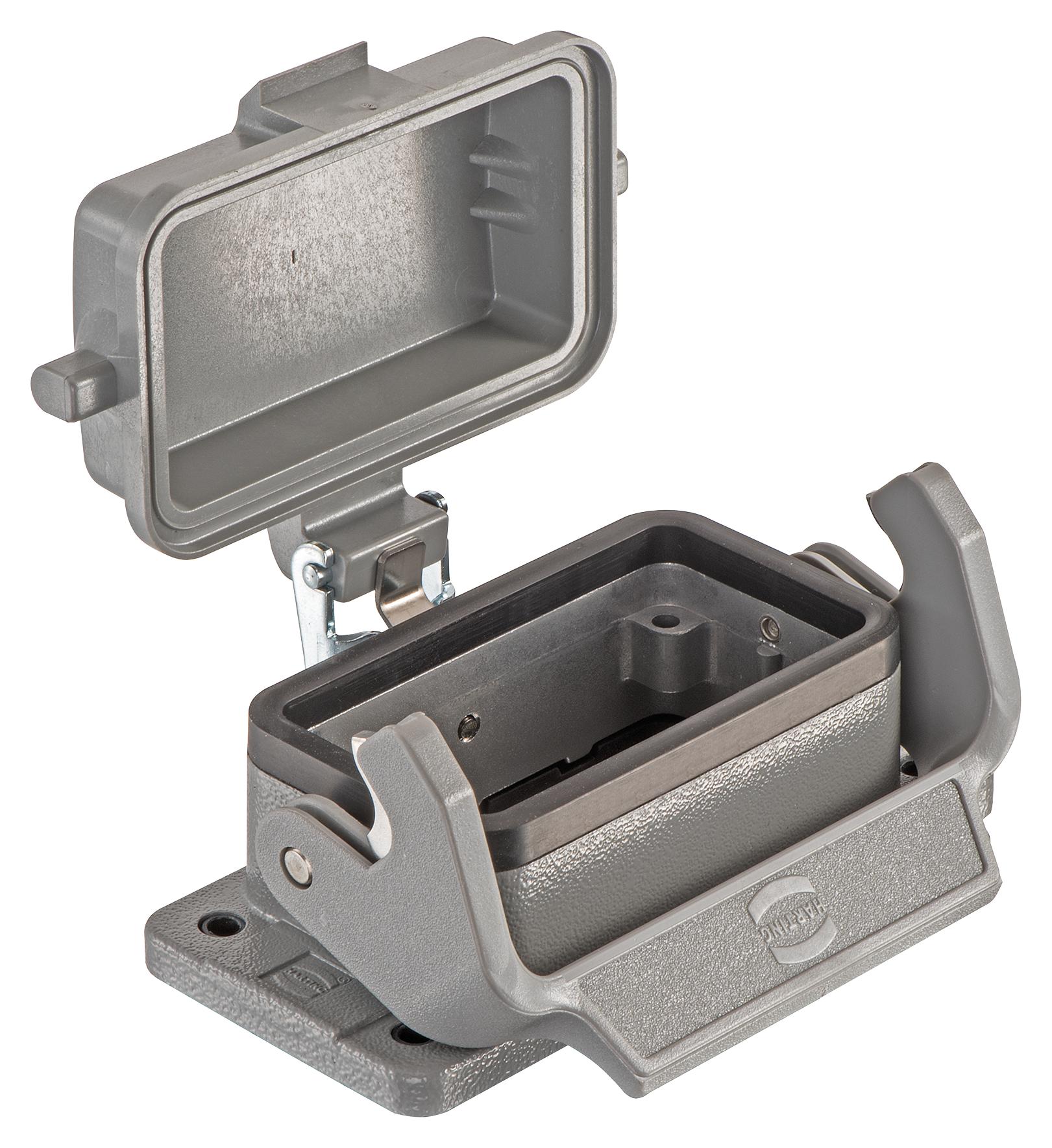 09300101306 Harting Heavy Duty Connector, Base, Bulkhead Mount