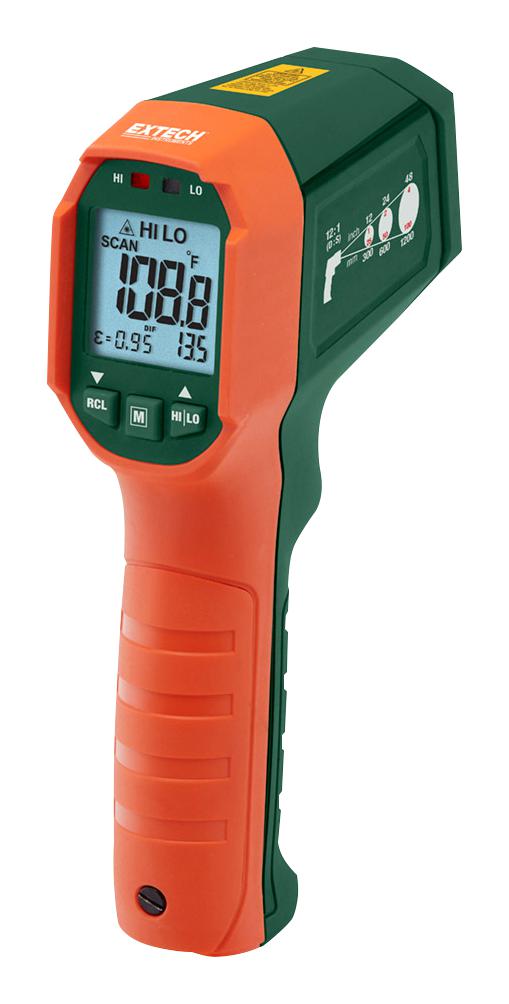 IR320 - Extech Instruments - IR / Infrared Thermometer, -20°C to +650°C ...