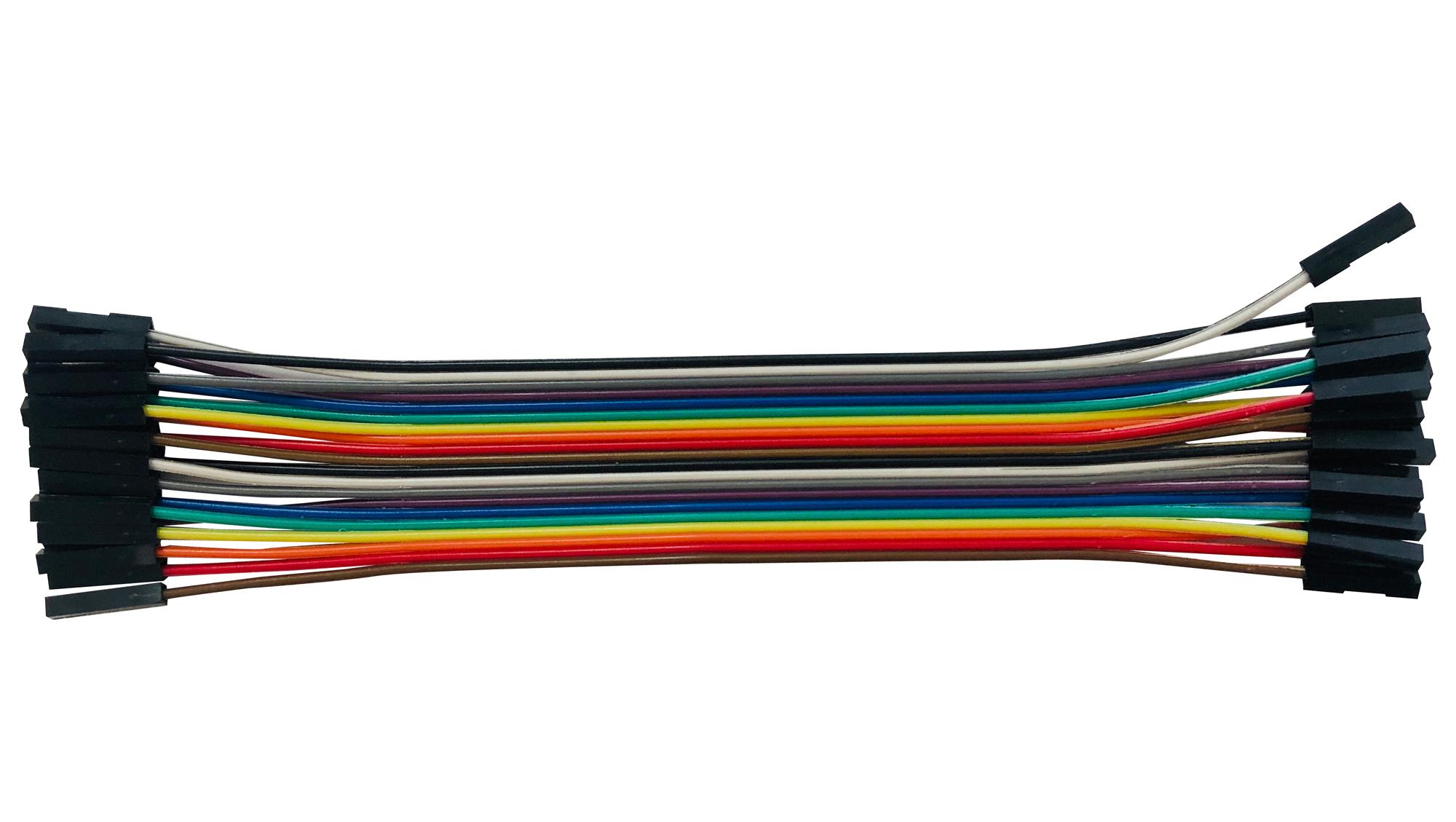 MP006290 - Multicomp Pro - Jumper Wire Kit, Female to Female, Multi