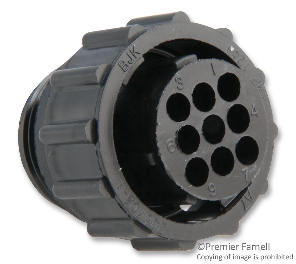 206708-1 AMP - TE CONNECTIVITY, Circular Connector, Circular 206708-1 AMP - TE CONNECTIVITY, Circular Connector, Circular
