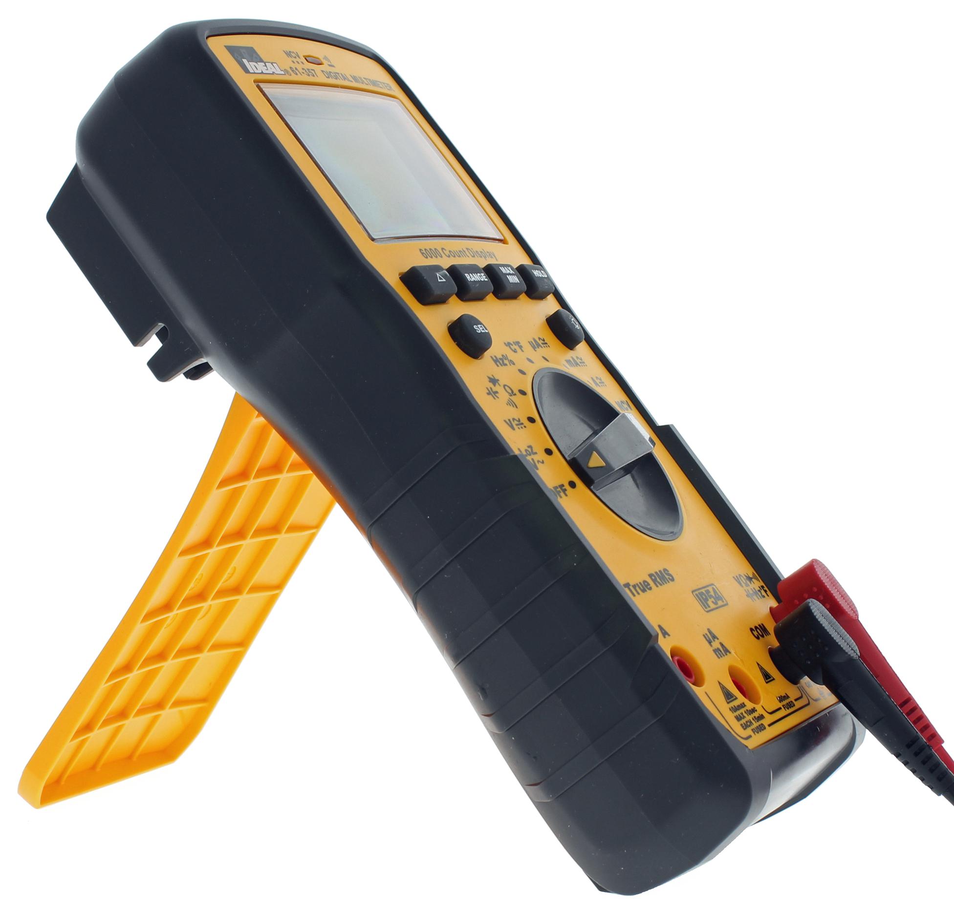 61-357 - Ideal - MULTIMETER, HANDHELD, TRUE RMS