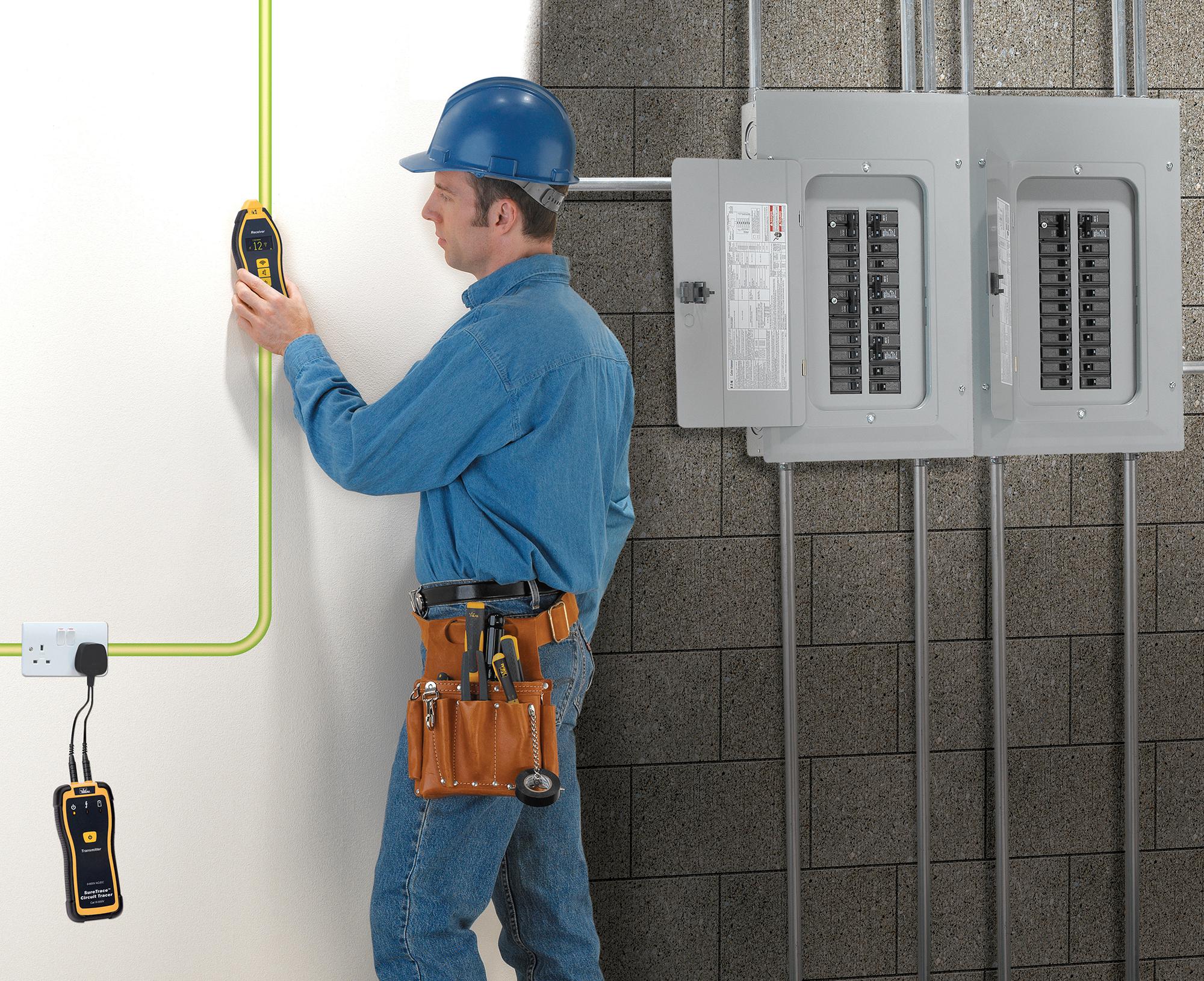 61-955 - Ideal - Circuit Tracer Kit, Red LED Display