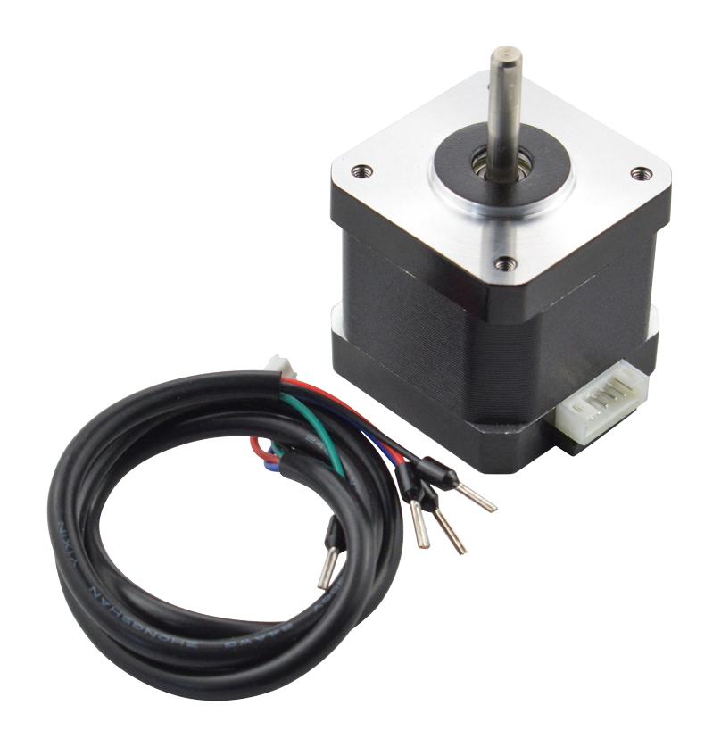 FIT0278 DFROBOT, Stepper Motor, Hybrid, Single Shaft, 42 mm