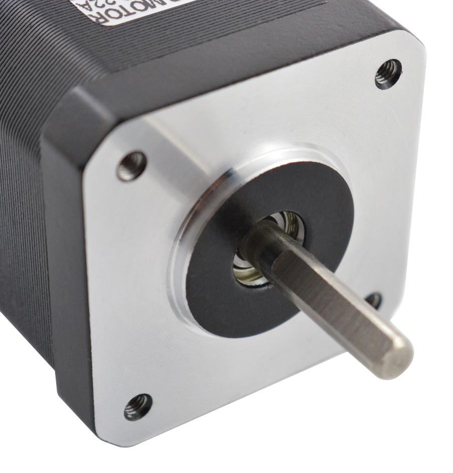 FIT0278 DFROBOT, Stepper Motor, Hybrid, Single Shaft, 42 mm