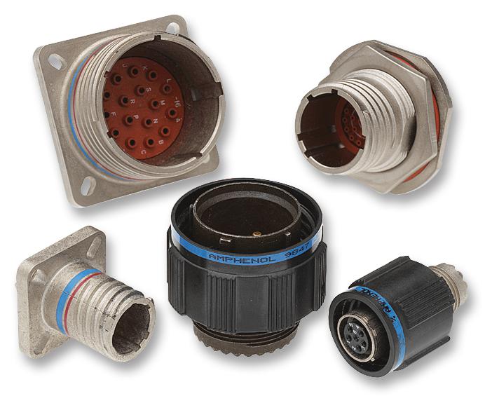 Straight Plug, Circular Connector 97 Series MIL-C-38999 Series III Equivalent