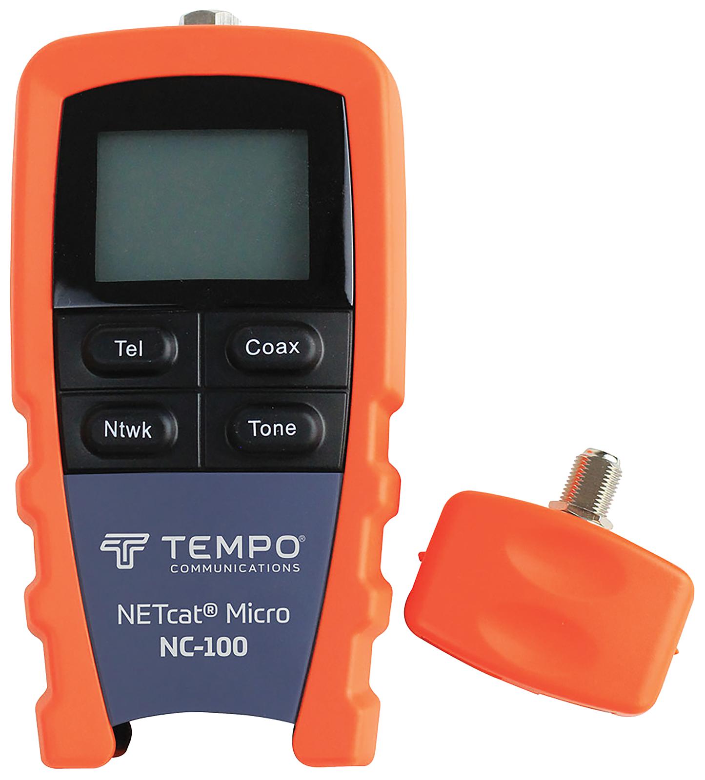 NC100 Tempo Cable Continuity Tester, NETcat Micro, Voice
