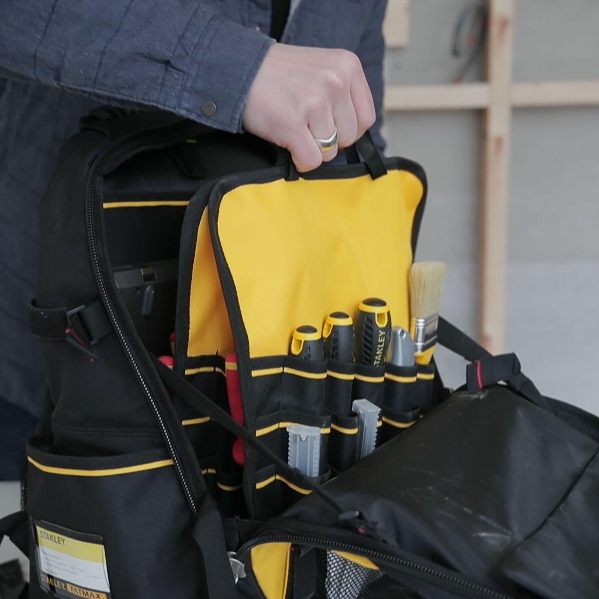 1-95-611 STANLEY FAT MAX, Tool Backpack, Fabric, FATMAX, 460