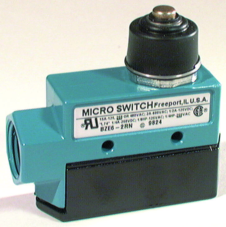 BZE6-2RN Honeywell, Limit Switch, Top Plunger, SPDT