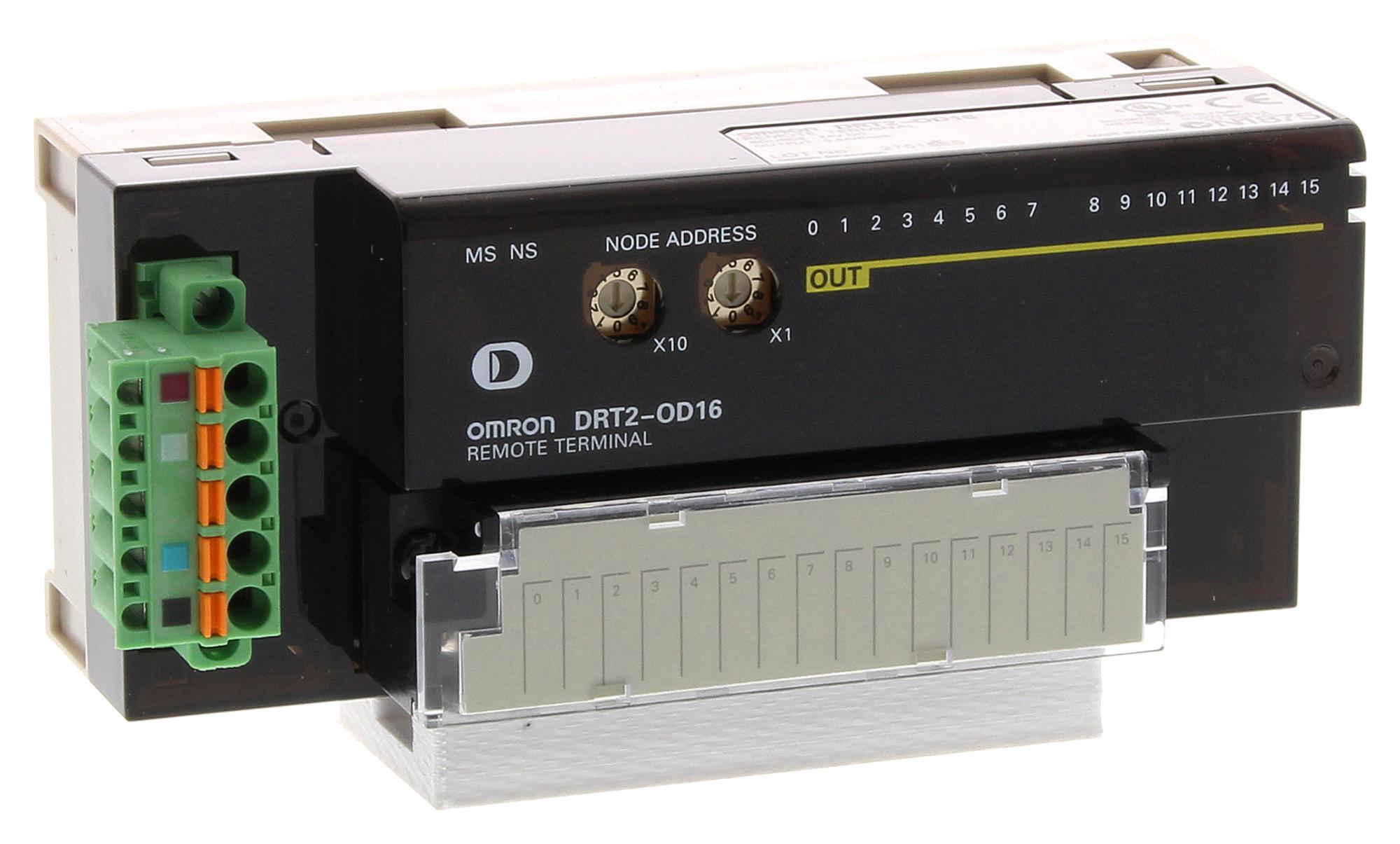 DRT2OD16 OMRON INDUSTRIAL AUTOMATION, REMOTE I/O TERMINAL DRT2OD16 OMRON INDUSTRIAL AUTOMATION, REMOTE I/O TERMINAL