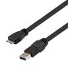 L-COM CAU3HFAMB-BLK-3M