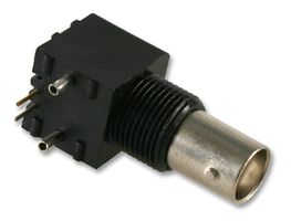 TE CONNECTIVITY - AMP 1-1634613-0 RF / Coaxial Connector, Low Profile, BNC Coaxial, Right Angle Jack, Solder, 50 ohm, Brass