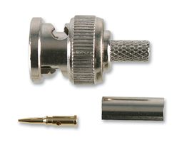 TE CONNECTIVITY 5-1634500-2 RF / Coaxial Connector, BNC Coaxial, Straight Plug, Crimp, 50 ohm