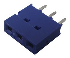 AMPHENOL COMMUNICATIONS SOLUTIONS 76341-303LF PCB Receptacle, Board-to-Board, 2.54 mm, 1 Rows, 3 Contacts, Through Hole Mount, FCI Dubox 76341