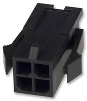 TE CONNECTIVITY - AMP 794615-4 Connector Housing, Micro MATE-N-LOK, Plug, 4 Ways, 3 mm, Micro MATE-N-LOK Connectors