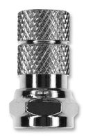 TE CONNECTIVITY 5-1814822-1 RF / Coaxial Connector, F Coaxial, Straight Plug, Twist On, 75 ohm