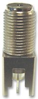 TE CONNECTIVITY 5-1814825-1 RF / Coaxial Connector, F Coaxial, Straight Jack, Crimp, 75 ohm, Phosphor Bronze