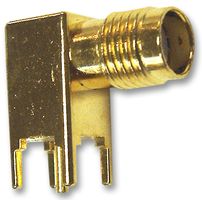 TE CONNECTIVITY - AMP 5-1814400-1 RF / Coaxial Connector, SMA Coaxial, Right Angle Jack, Solder, 50 ohm, Beryllium Copper
