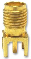 TE CONNECTIVITY 5-1814832-1 RF / Coaxial Connector, SMA Coaxial, Straight Jack, Solder, 50 ohm, Beryllium Copper