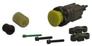 AMPHENOL INDUSTRIAL MS3106E10SL-4S. Circular Connector, MIL-DTL-5015 Series, MS3106 Series, Straight Plug, 2 Contacts, Solder Socket