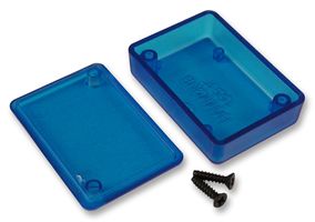 HAMMOND 1551FTBU Plastic Enclosure, Handheld, ABS, 50 mm, 35 mm, 15 mm, IP54