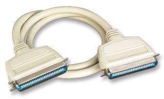 VIDEK 1513 Computer Cable, Centronics Plug, IEEE 1284 C36M, Centronics Plug, 6.56ft, 2m, Black