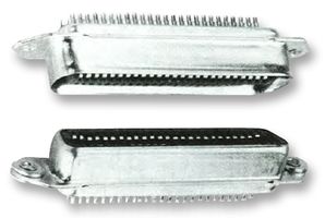 AMPHENOL COMMUNICATIONS SOLUTIONS 57 10500 I/O Connector, 50 Contacts, Plug, I/O, Solder, 57, Panel Mount