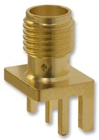 JOHNSON - CINCH CONNECTIVITY 142-0701-881 RF / Coaxial Connector, End Launch, SMA Coaxial, Straight Jack, Solder, 50 ohm, Beryllium Copper