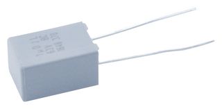 VISHAY BFC237076105 General Purpose Film Capacitor, Metallized PET, Radial Box - 2 Pin, 1 µF, ± 5%, 40 V, 63 V