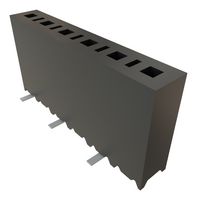 SAMTEC SSM-106-L-SV PCB Receptacle, Board-to-Board, 2.54 mm, 1 Rows, 6 Contacts, Surface Mount