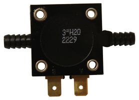 MULTICOMP PRO PSF100A-3.0 Pressure Switch, Dual Radial Barbed, 0.108 psi, SPST-NO, 30 V