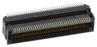 SAMTEC MEC6-140-02-L-D-RA1 Card Edge Connector, Dual Side, 1.57 mm, 80 Contacts, Surface Mount, Right Angle