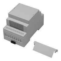 CAMDENBOSS CNMB/3V/KIT Plastic Enclosure, DIN Rail, Polycarbonate, 58 mm, 53 mm, 90 mm, IP20