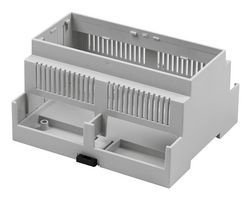 CAMDENBOSS CNMB/6V/2 Plastic Enclosure, DIN Rail, Polycarbonate, 90 mm, 106 mm, 58 mm, IP20