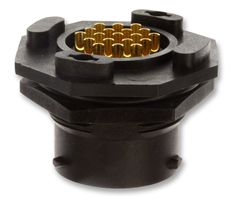 SOURIAU-SUNBANK / EATON UTS714E19S Circular Connector, Standard Circular Connector, Souriau Trim Trio UTS Series, Jam Nut Receptacle