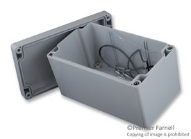 HAMMOND 1554K2GY Plastic Enclosure, Watertight, Multipurpose, Polycarbonate, 89 mm, 89 mm, 160 mm, IP68