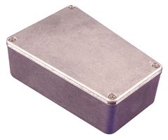 HAMMOND 1590TRPBGR. Metal Enclosure, Diecast, Stomp Box, Trapezoidal, Small, Diecast Aluminium, 39.2 mm, 79 mm, 112 mm