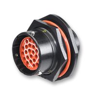 CINCH CONNECTIVITY SOLUTIONS MS24265R20B16SN-LC Circular Connector, MIL-DTL-26500 Series, MS24265 Series, Jam Nut Receptacle, 16 Contacts