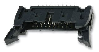 AMPHENOL COMMUNICATIONS SOLUTIONS T816150A1S101CEU Pin Header, Wire-to-Board, 2.54 mm, 2 Rows, 50 Contacts, Through Hole, T816