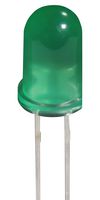 KINGBRIGHT L-57GGD LED, Low Power, Green, Through Hole, T-1 3/4 (5mm), 20 mA, 2.2 V, 568 nm