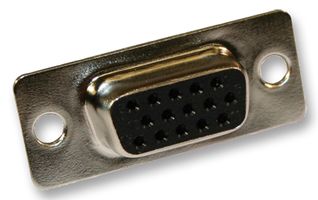 NORCOMP 180-026-213R911 D Sub Connector, HD26, High Density, Receptacle, 180 Series, 26 Contacts, DA, Solder
